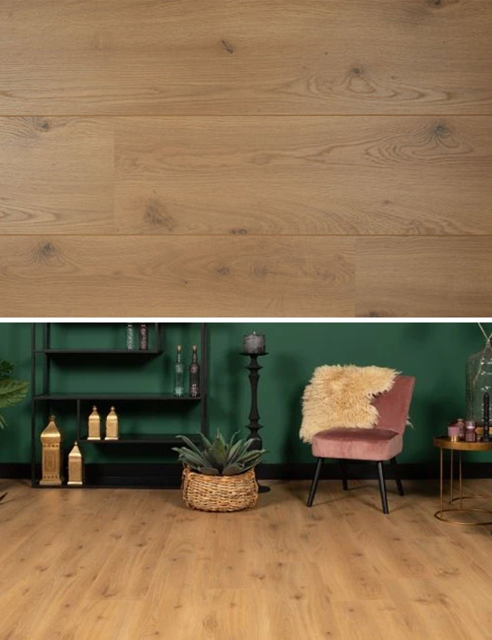 Douwes Dekker Brede Plank Peterselie Laminaat - Sympathiek - 05039 - Solza.nl