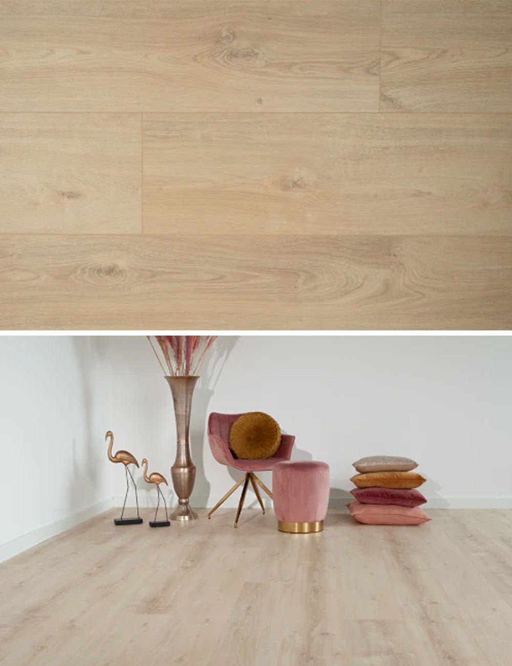 Douwes Dekker Elegant Laminaat Riante Plank Komijn 4V 05066 - Extra Lange Plank - Solza.nl