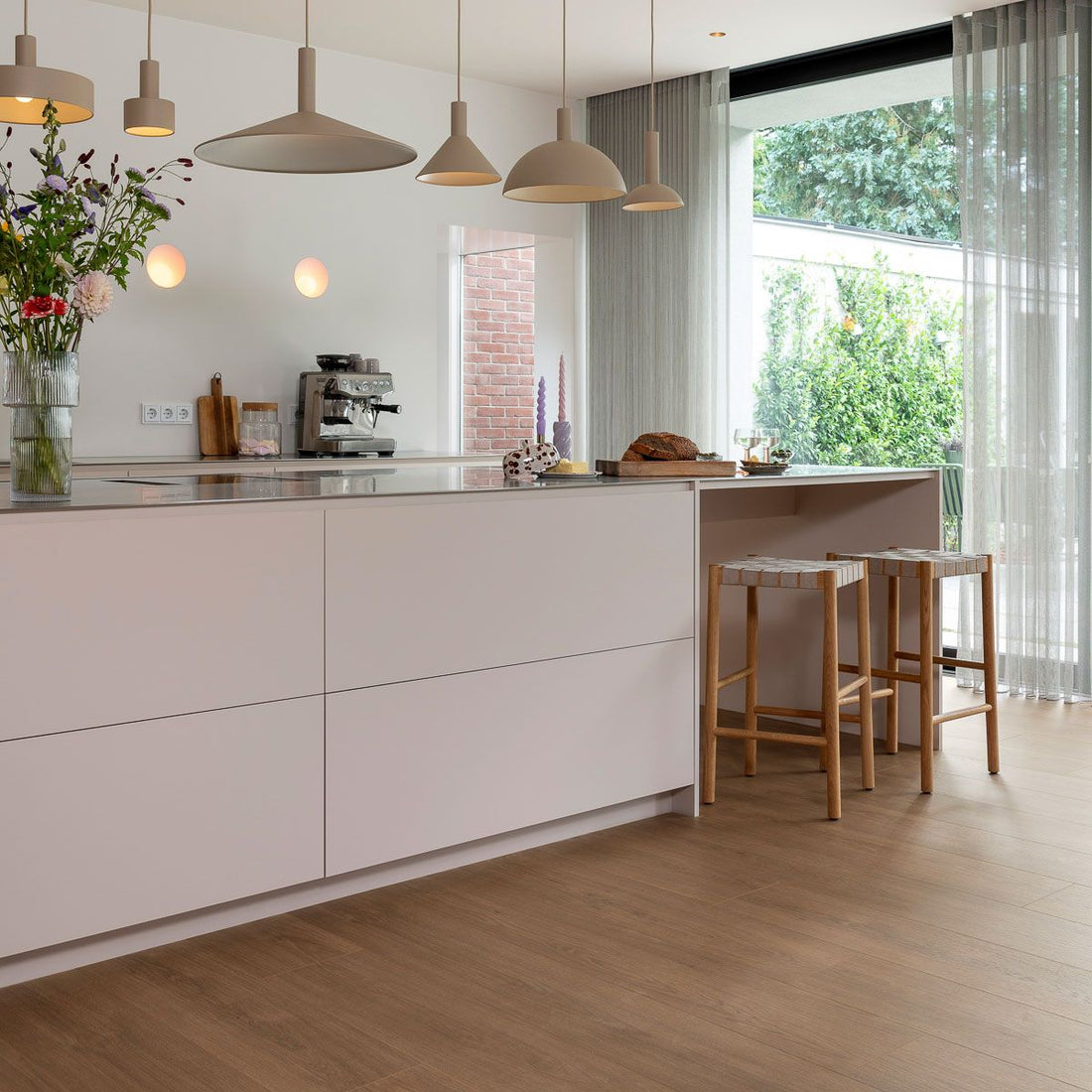 Douwes Dekker Extra Lange Plank Olijf Laminaat - Puur - 03490 - Solza.nl