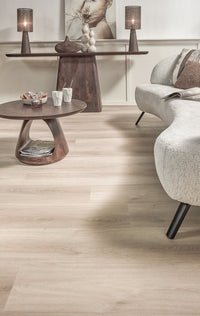 Floer Callantsoog Crème Eiken 2.0 FLR - 3040 - Dorpen Plak PVC - MEGAMAT - Orka Recht - Solza.nl