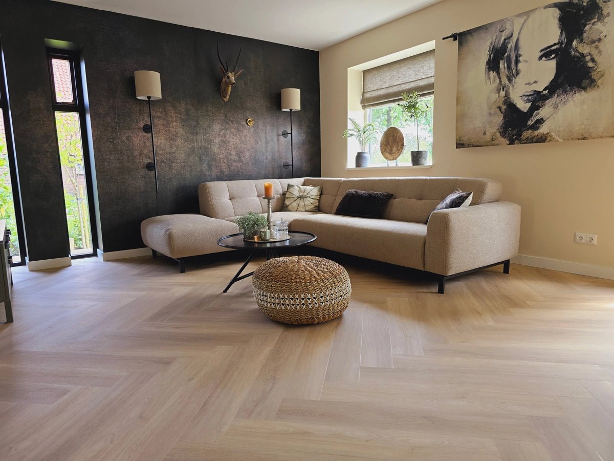 Floer Orka Onbehandeld Walvisgraat Plak PVC 2.0 MEGAMAT FLR - 3528 - Solza.nl