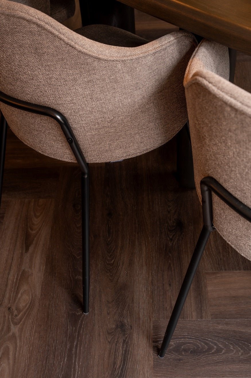 Solza Walvisgraat Plak PVC Desio Dark - ULTRAMAT - SLZ - 5024 - Solza.nl