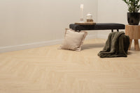 Floer Visgraat Click PVC Kingbeek Crème 3906 - Solza.nl