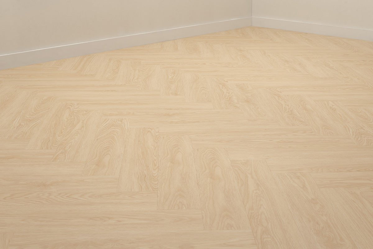 Floer Visgraat Click PVC Kingbeek Crème 3906 - Solza.nl