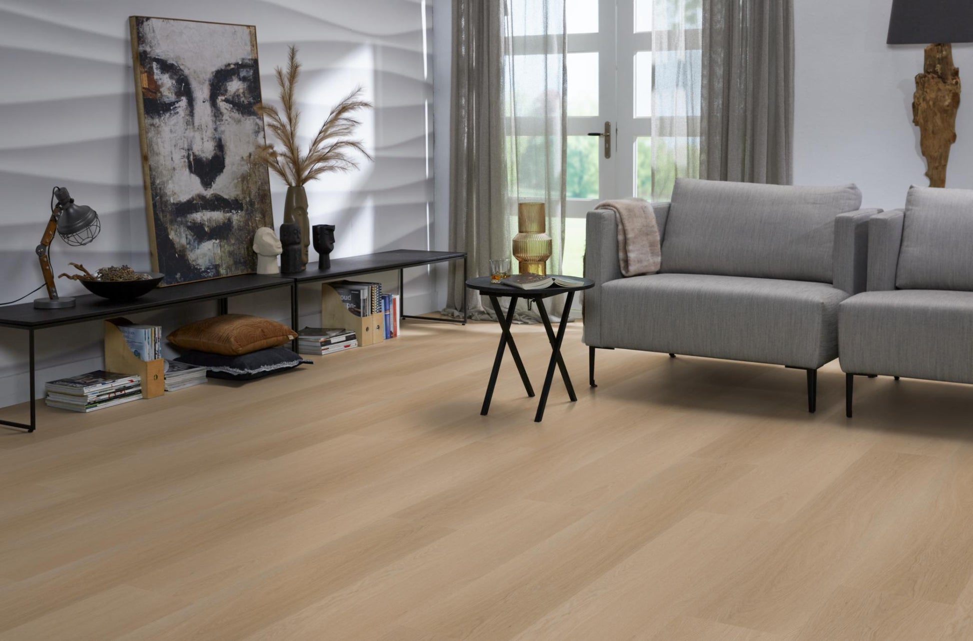 Floorlife Click PVC Fulham Natural Oak 1610 SRC - Noestvrij warm eikenlook - Solza.nl