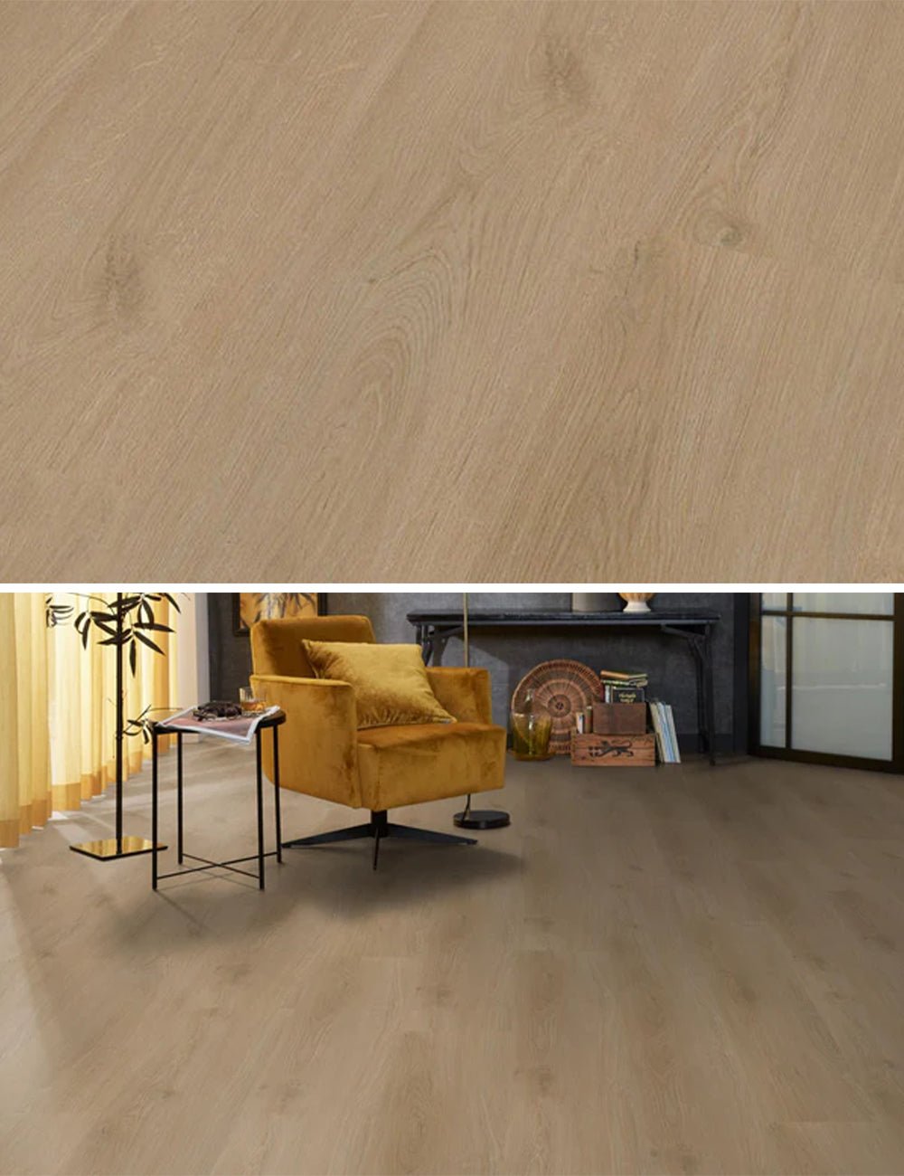 Floorlife Merton Natural Oak 7512 Dryback PVC Rechte Stroken - Solza.nl