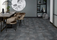 Floorlife Laminaat Tegel Madison Square Aqua Donkergrijs 6394 - Natuursteenlook 60.4 x 28 cm