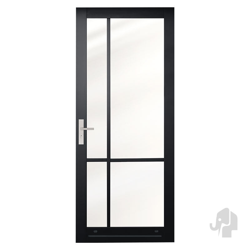 Austria Maatwerk Productie Balkondeur Nero Exteriore Asti Incl. Gemonteerd HR++ Isolatieglas – Binnendeur - Solza.nl