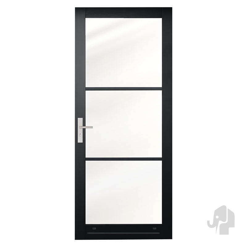 Austria Maatwerk Productie Balkondeur Nero Exteriore Genova Incl. Gemonteerd HR++ Isolatieglas – Binnendeur - Solza.nl