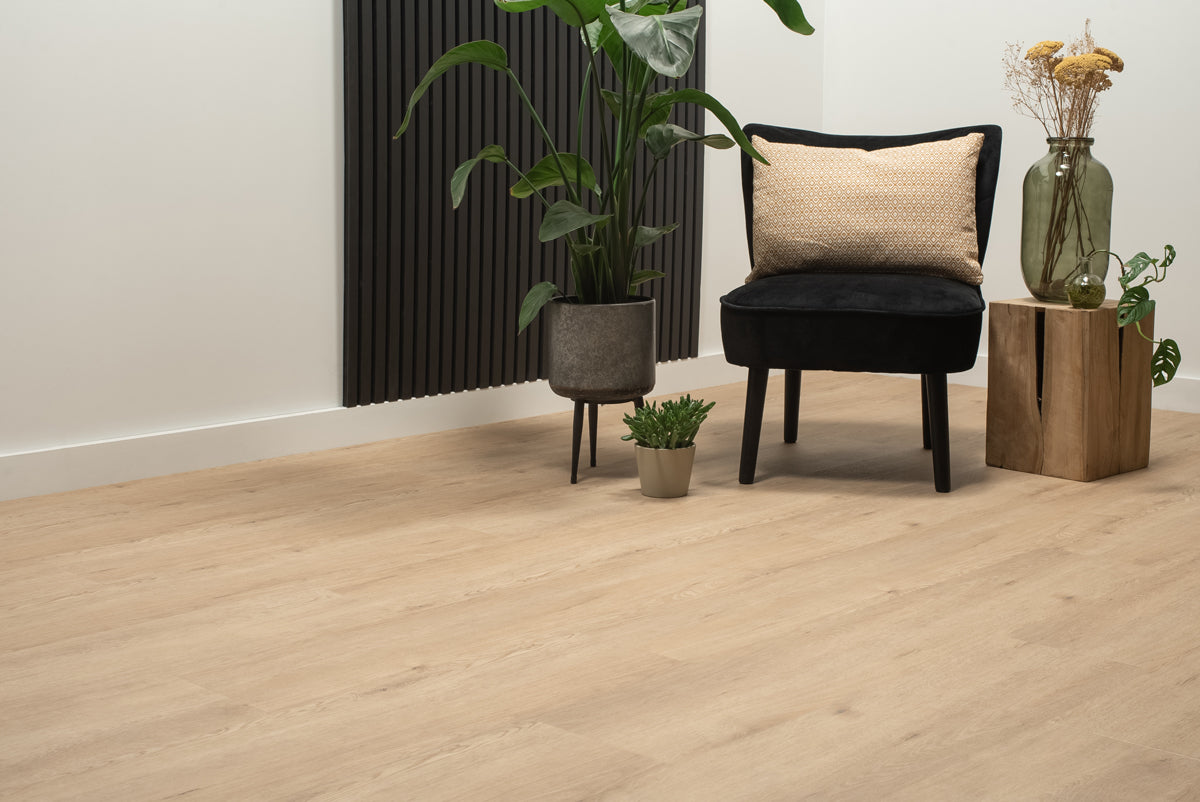 Floer Grolloo Grijsbeige Eiken FLR-3041 - Dorpen Plak PVC - MEGAMAT