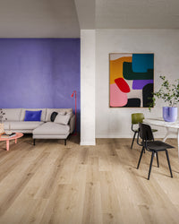 ParquetVinyl Tigris Savanna - Rechte stroken Plak PVC - 228.6 x 1219.2 mm - TIG-DB-5758