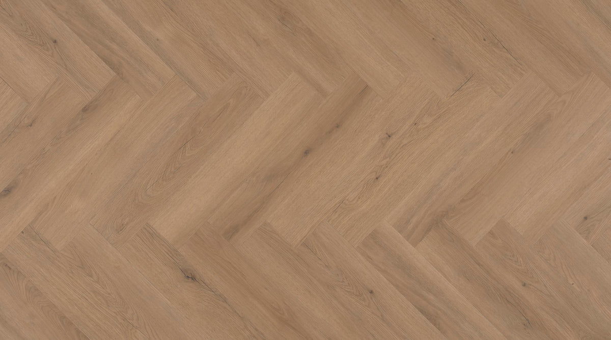 ParquetVinyl Mantaro Pecan - Visgraat Click PVC - 125 x 625 mm - MAN-HB-5619-IB