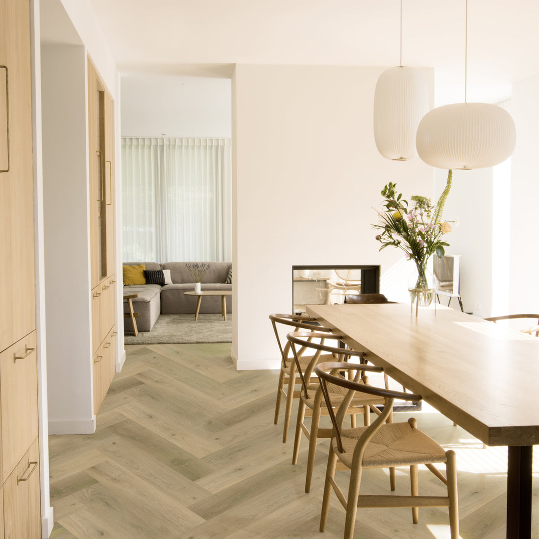 Gelasta Vario Herringbone Rigid Click 5305 Prestige Oak Smoked Light