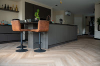 Solza Walvisgraat Plak PVC Como Crème - ULTRAMAT - SLZ-5021