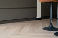 Solza Walvisgraat Plak PVC Como Crème - ULTRAMAT - SLZ-5021