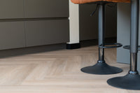 Solza Walvisgraat Plak PVC Como Crème - ULTRAMAT - SLZ-5021