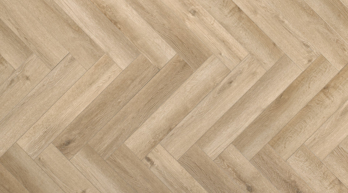 ParquetVinyl Yukon Desert Dune - Visgraat Click PVC - 123 x 615 mm - YUK-HB-2626-IB