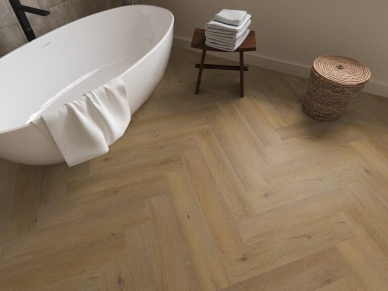 Ambiant Spigato Vivero Dark Oak Plak PVC - Solza.nl