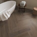 Ambiant Spigato XL Valento Brown Walvisgraat Dryback PVC - 6080101519 - Solza.nl