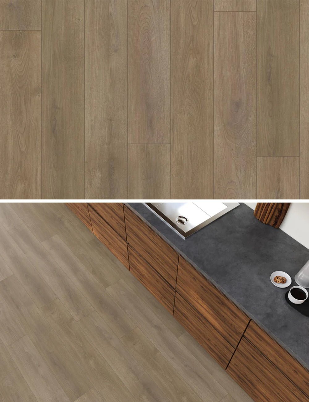 Ambiant Sunny Oak Smoky Eiken Laminaat - Solza.nl