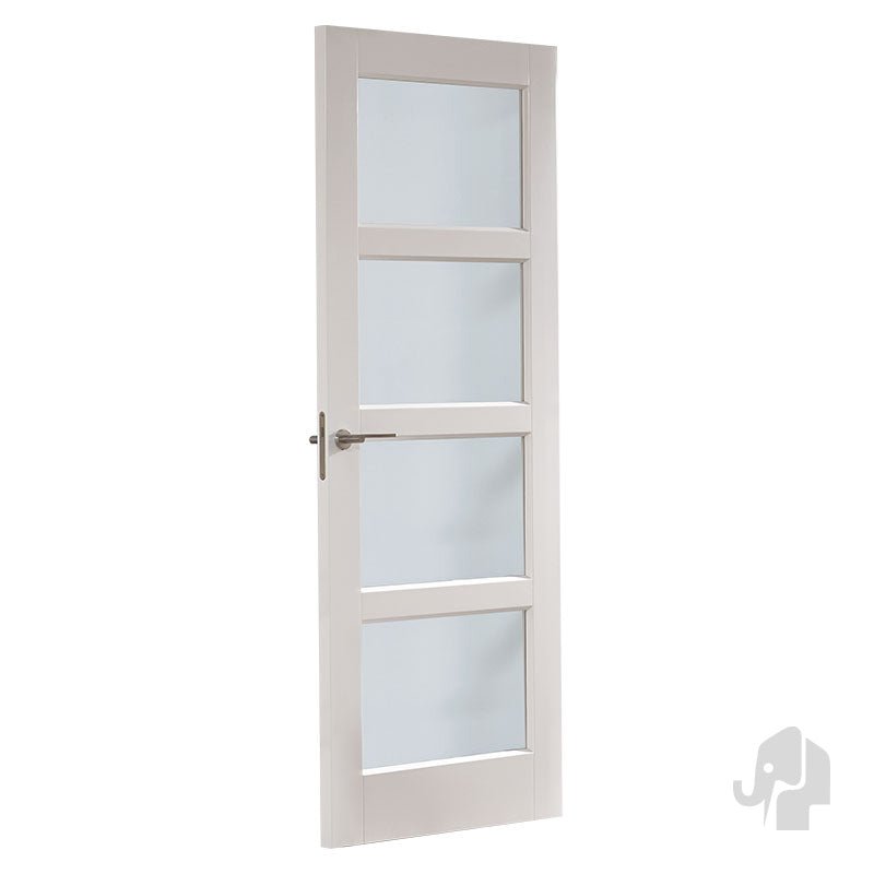 Austria Balance Jersey Half Mat Glas – Binnendeur Wit - Solza.nl