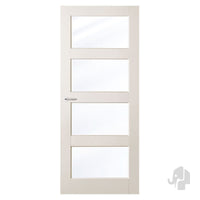 Austria Balance Jersey Half Mat Glas – Binnendeur Wit - Solza.nl