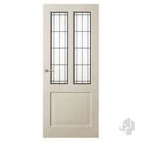 Austria Balance New York Blank Facet Glas – Binnendeur Wit - Solza.nl