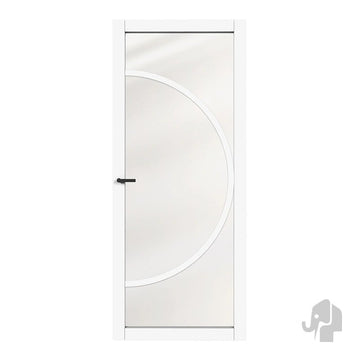 Austria Japandi Osaka Blank Glas – Binnendeur Wit Gegrond - Solza.nl