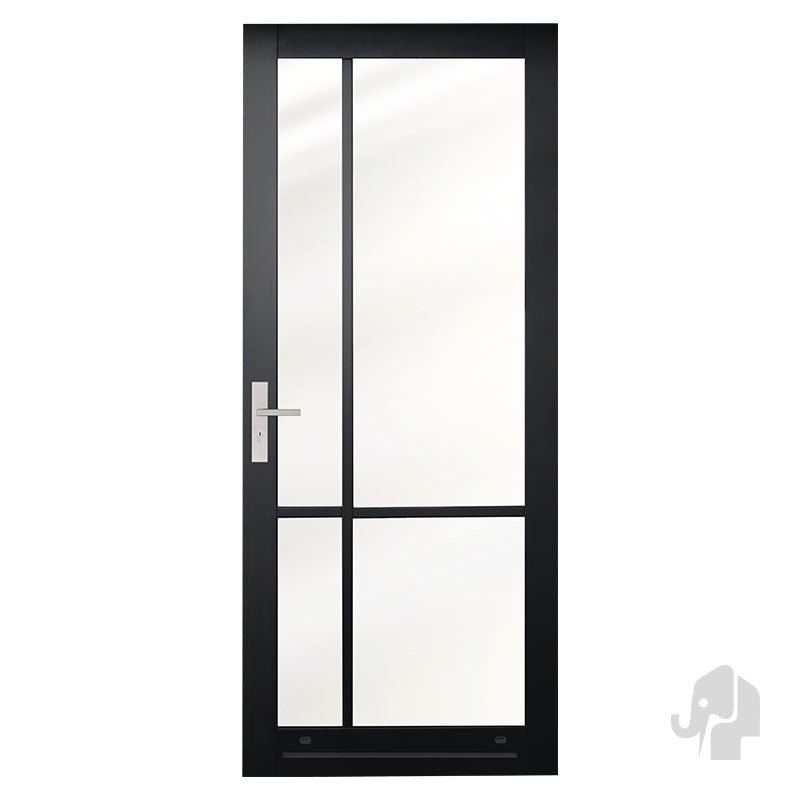Austria Maatwerk Productie Balkondeur Nero Exteriore Asti Incl. Gemonteerd HR++ Isolatieglas – Binnendeur - Solza.nl