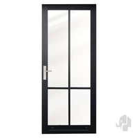 Austria Maatwerk Productie Balkondeur Nero Exteriore Brescia Incl. Gemonteerd HR++ Isolatieglas – Binnendeur - Solza.nl
