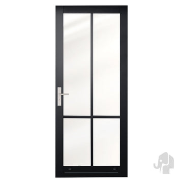 Austria Maatwerk Productie Balkondeur Nero Exteriore Brescia Incl. Gemonteerd HR++ Isolatieglas – Binnendeur - Solza.nl