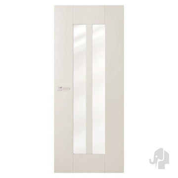 Austria Sense Productiedeur Brave-V802 Blank Glas – Binnendeur Wit - Solza.nl