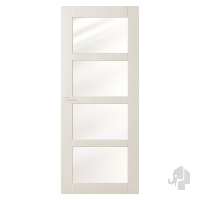 Austria Sense Productiedeur Bright-H804 Blank Glas – Binnendeur Wit - Solza.nl