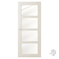Austria Sense Productiedeur Bright-H804 Mat Glas – Binnendeur Wit - Solza.nl