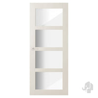 Austria Sense Productiedeur Bright-H804 Mat Glas – Binnendeur Wit - Solza.nl