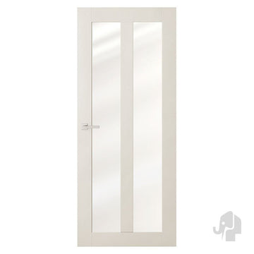 Austria Sense Productiedeur Bright-V1102 Blank Glas – Binnendeur Wit - Solza.nl