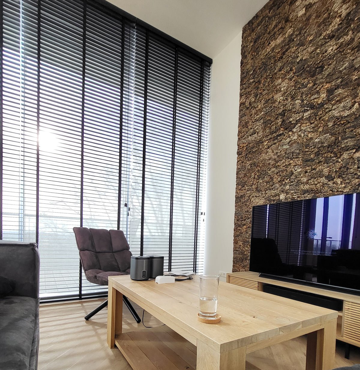 Floer Acoustic Cork Wall Panels Bark Untreated 90x60cm FLR-9040