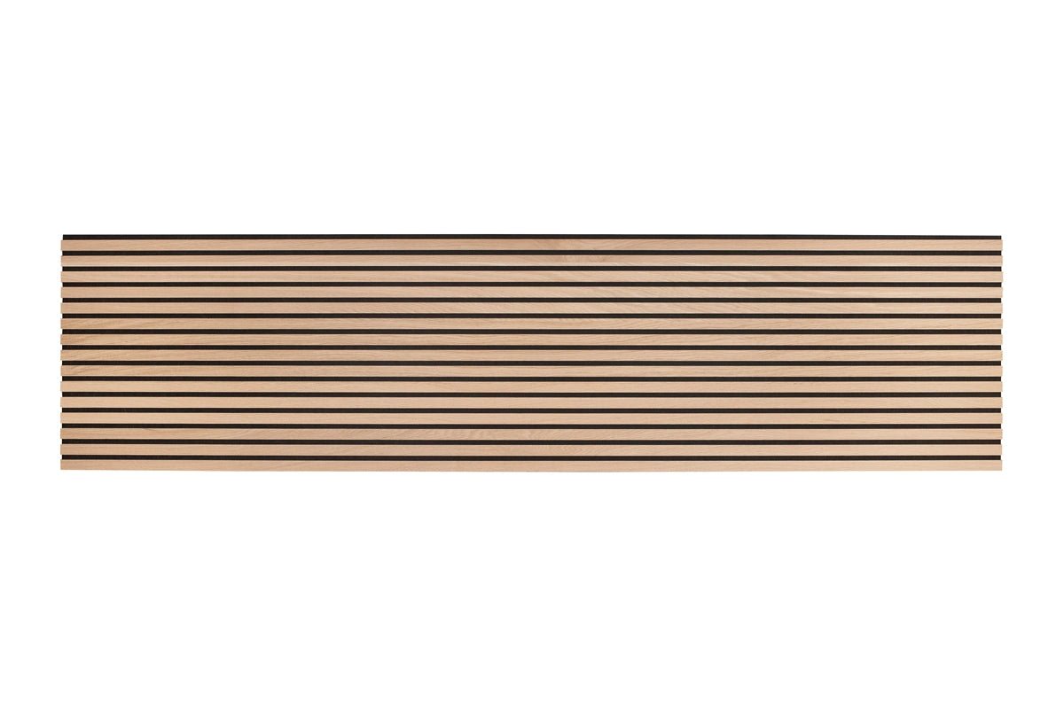 Floer Akupanel Wandpanelen Beige Eiken - 240 x 60 cm - Akoestische Panelen - Solza.nl