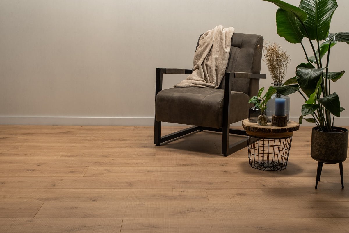 Floer Bezaagd Naturel Hybride Laminaat Authentiek FLR-1711
