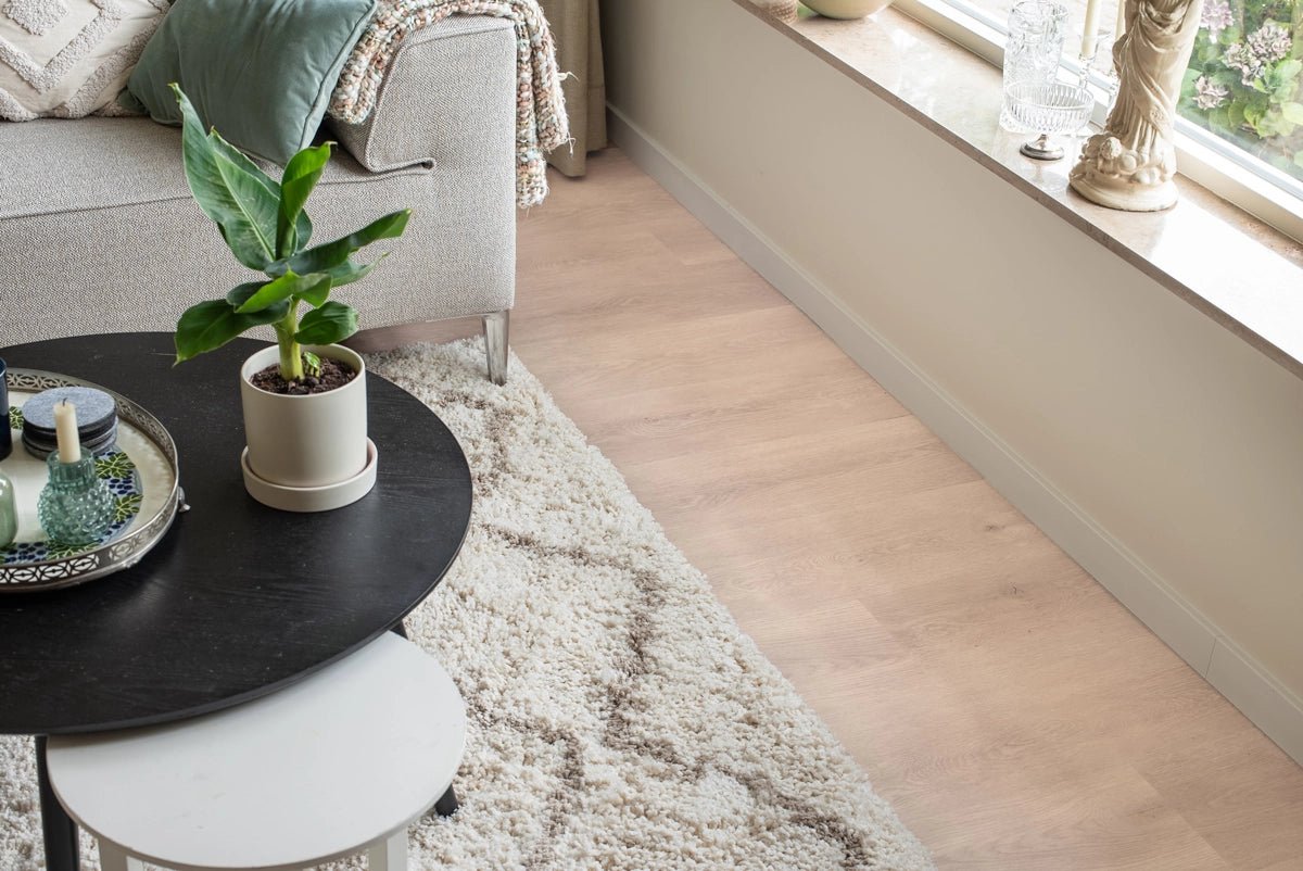Floer Bemmel Beige Eiken FLR - 3036 - Dorpen Plak PVC - MEGAMAT - Solza.nl