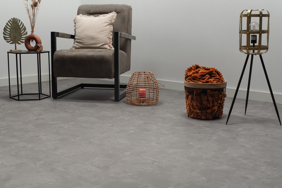 Floer Betonlook Beige Tegel Click PVC FLR - 3801 - Solza.nl