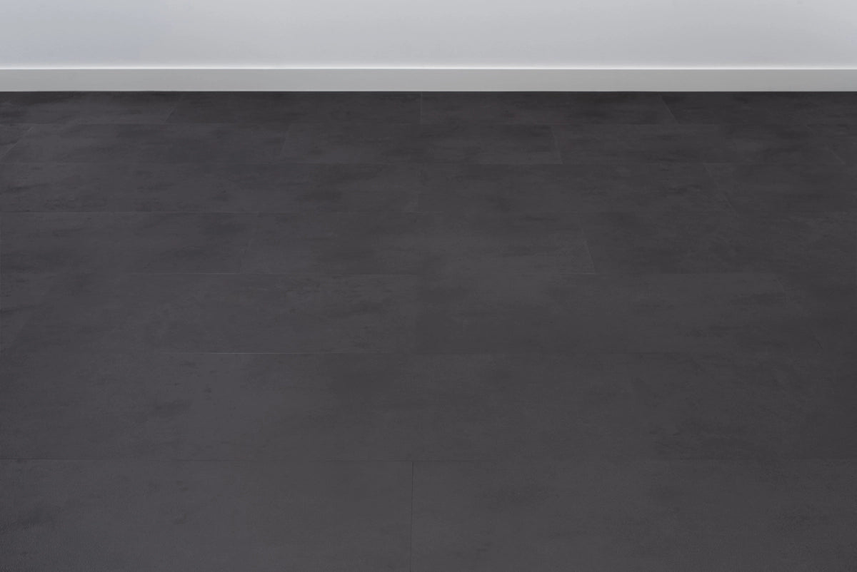 Floer Betonlook Zwart Tegel PVC MEGAMAT FLR - 3610 - Solza.nl