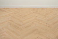 Floer Visgraat PVC Natuur Eiken FLR-3513 MEGAMAT - Bryde Bruin Visgraat