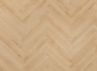 Floer Visgraat PVC Natuur Eiken FLR-3513 MEGAMAT - Bryde Bruin Visgraat