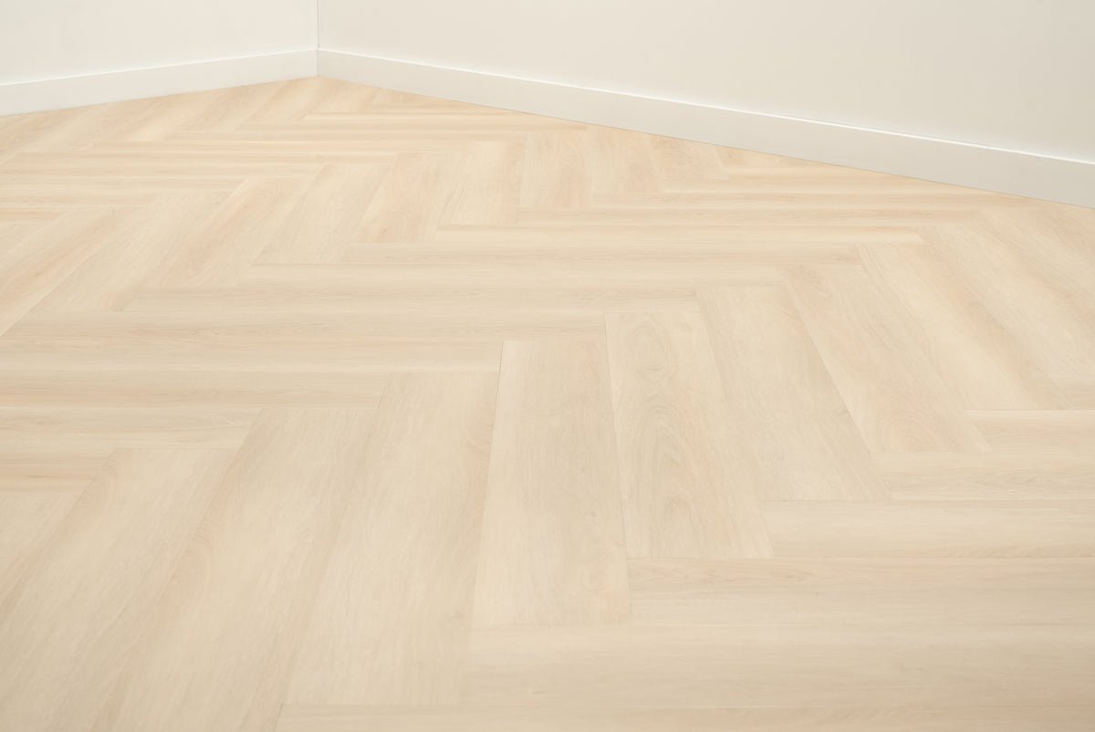 Floer Walvisgraat Click PVC Balein Beige FLR-3910 - MEGAMAT