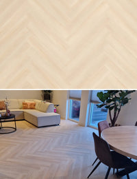 Floer Walvisgraat Click PVC Balein Beige FLR-3910 - MEGAMAT