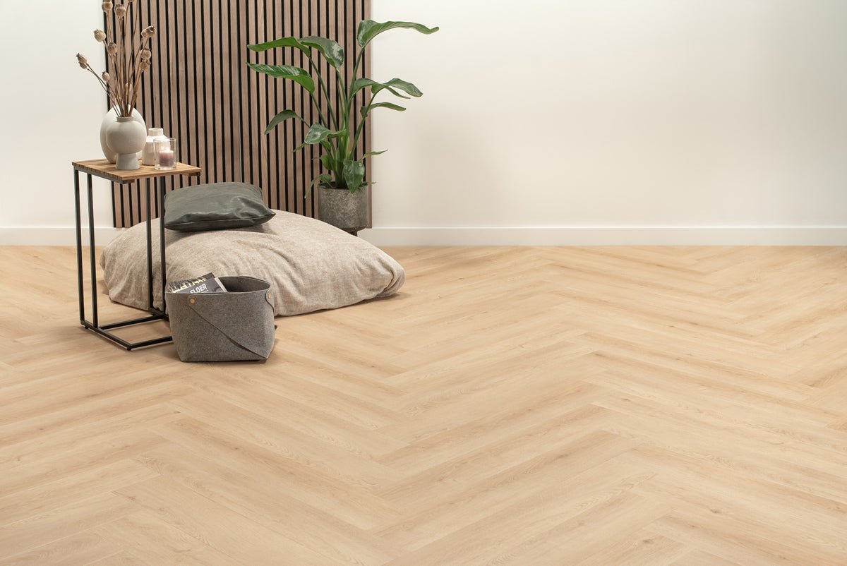 Floer Walvisgraat Click PVC Cetus Crème FLR-3916 - MEGAMAT