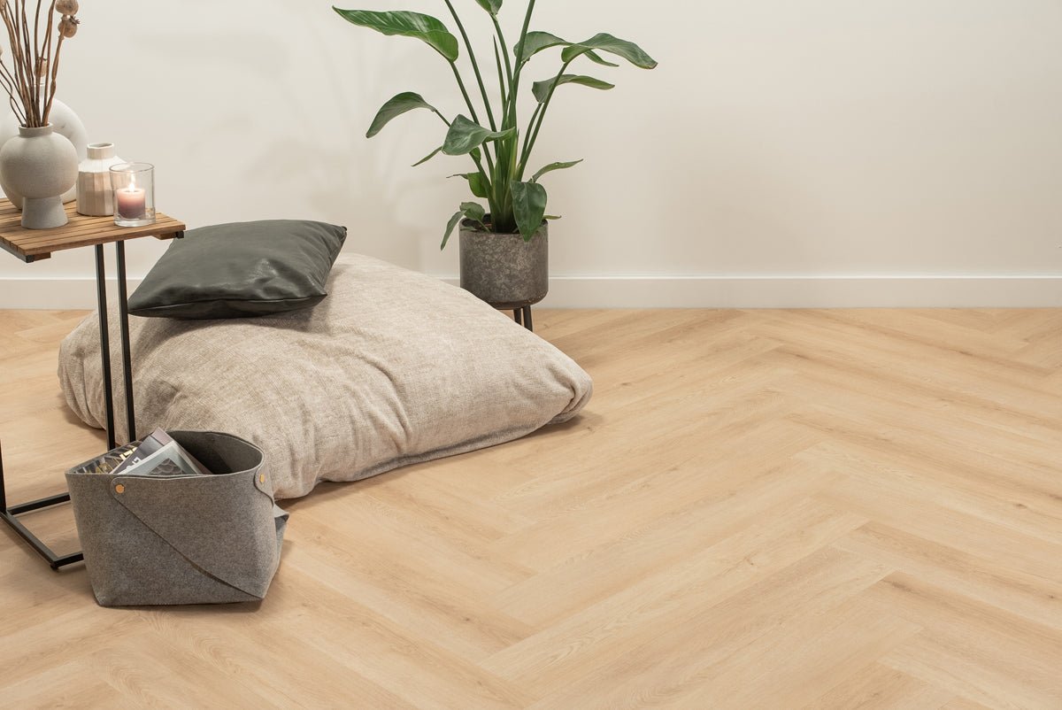Floer Walvisgraat Click PVC Cetus Crème FLR-3916 - MEGAMAT