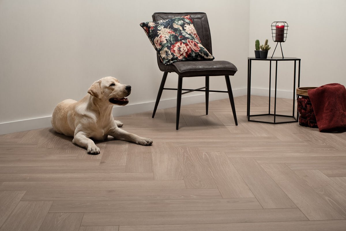 Floer Griend Grijs Hybride Laminaat Walvisgraat FLR-1614