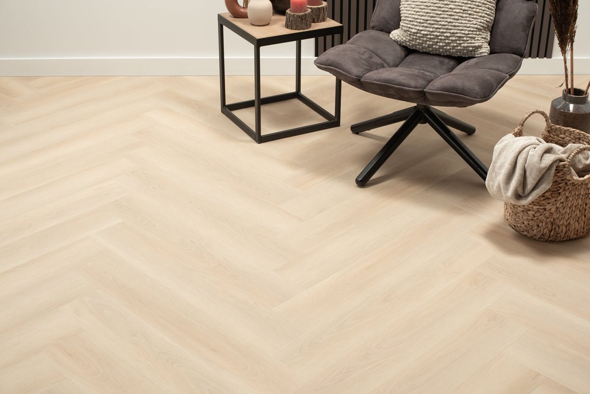 Floer Walvisgraat Plak PVC Balein Beige 2.0 FLR-3521